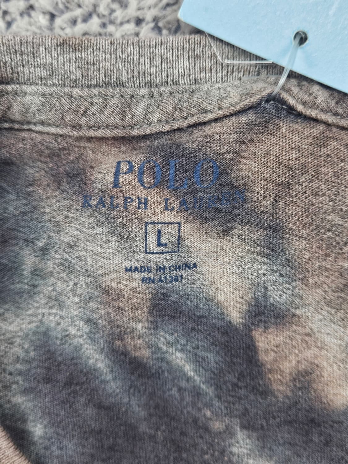 폴로랄프로렌 다잉 커스텀 싱글스티치 반팔 티셔츠 ( L ) / 11519 상품이미지6