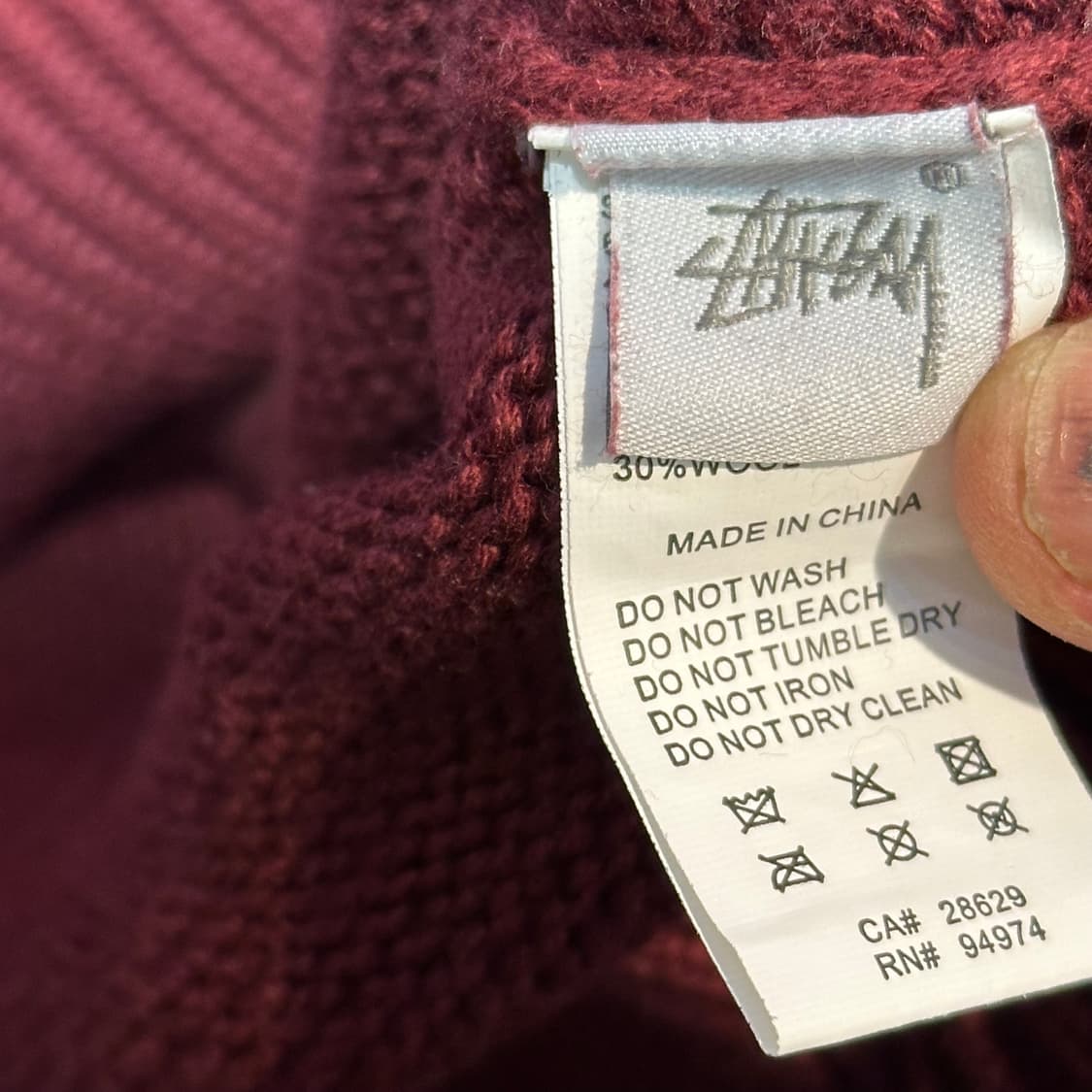 스투시 니트 상품이미지4