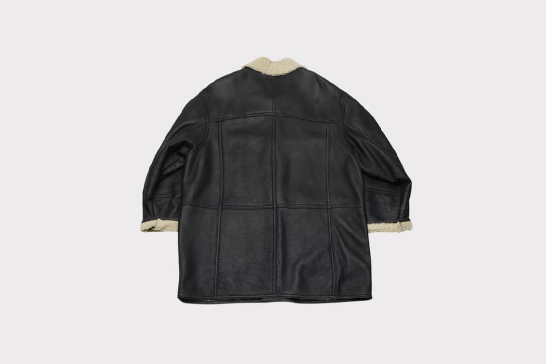 [XL] 빈티지 오스트레일리아 양가죽 시어링 무스탕 자켓 상품이미지6