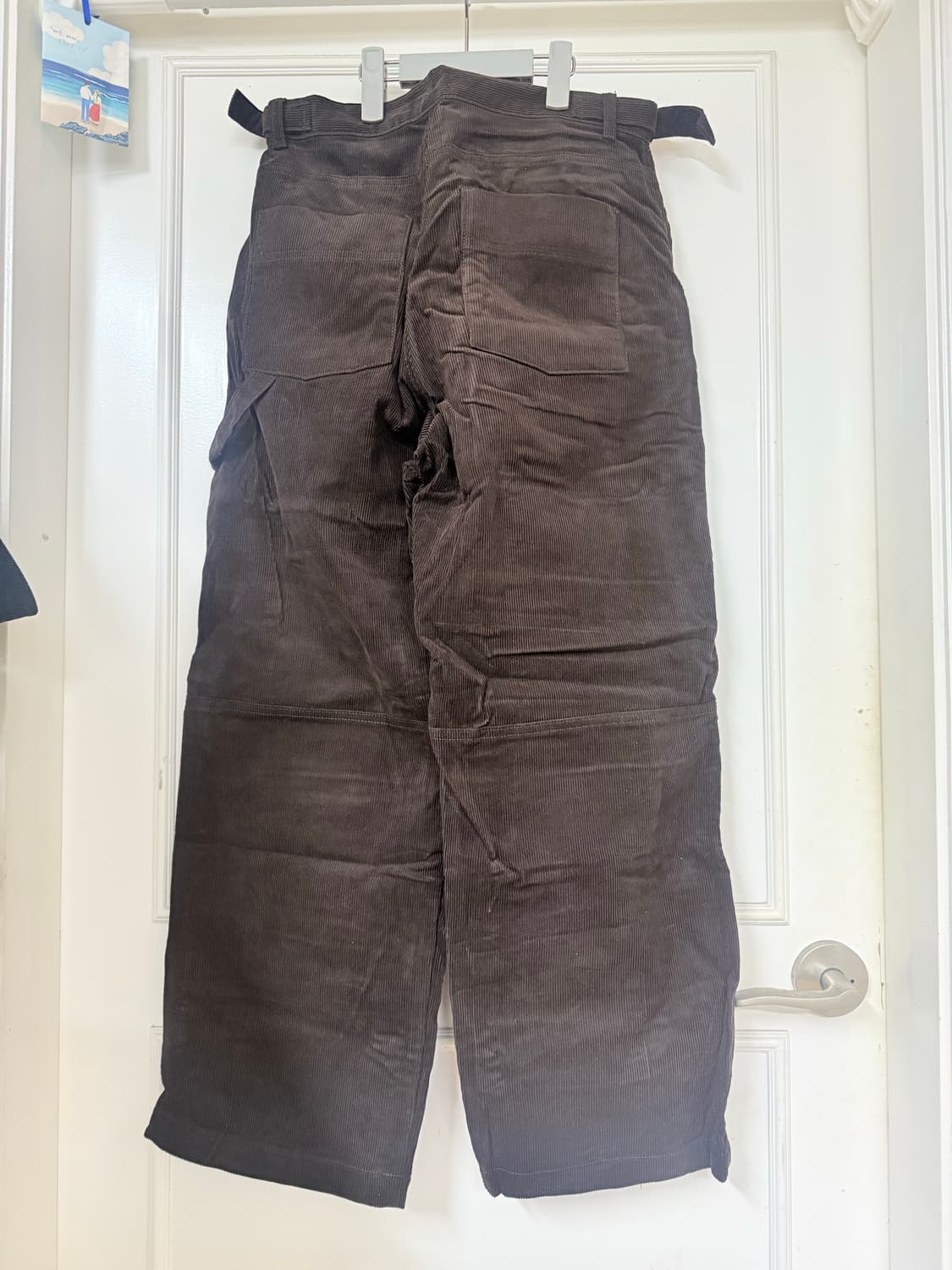 카락터 코듀로이 카펜터 팬츠 00size 상품이미지3