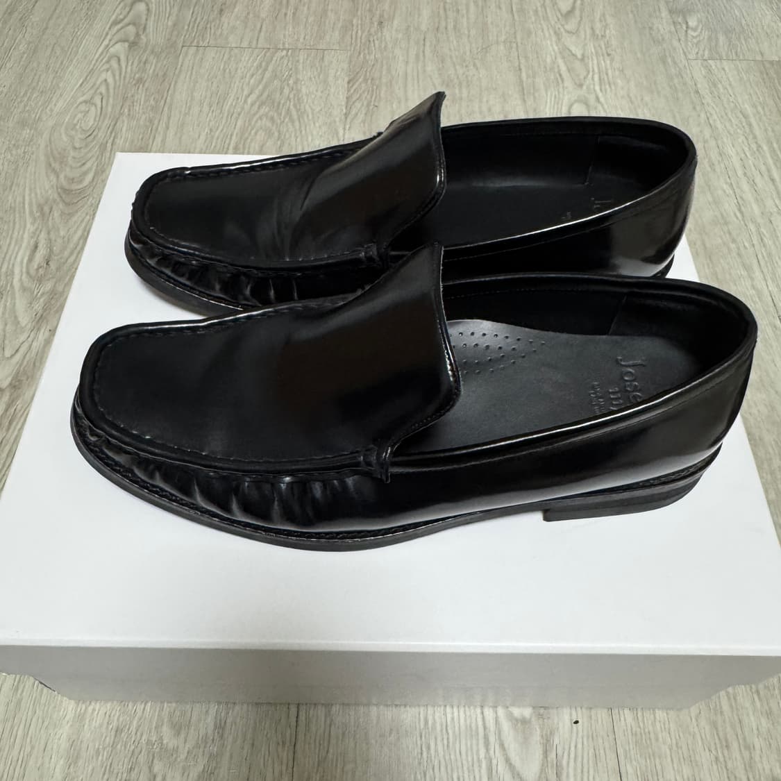 [270] 조셉트 bell 천연소가죽 셔링로퍼 상품이미지2