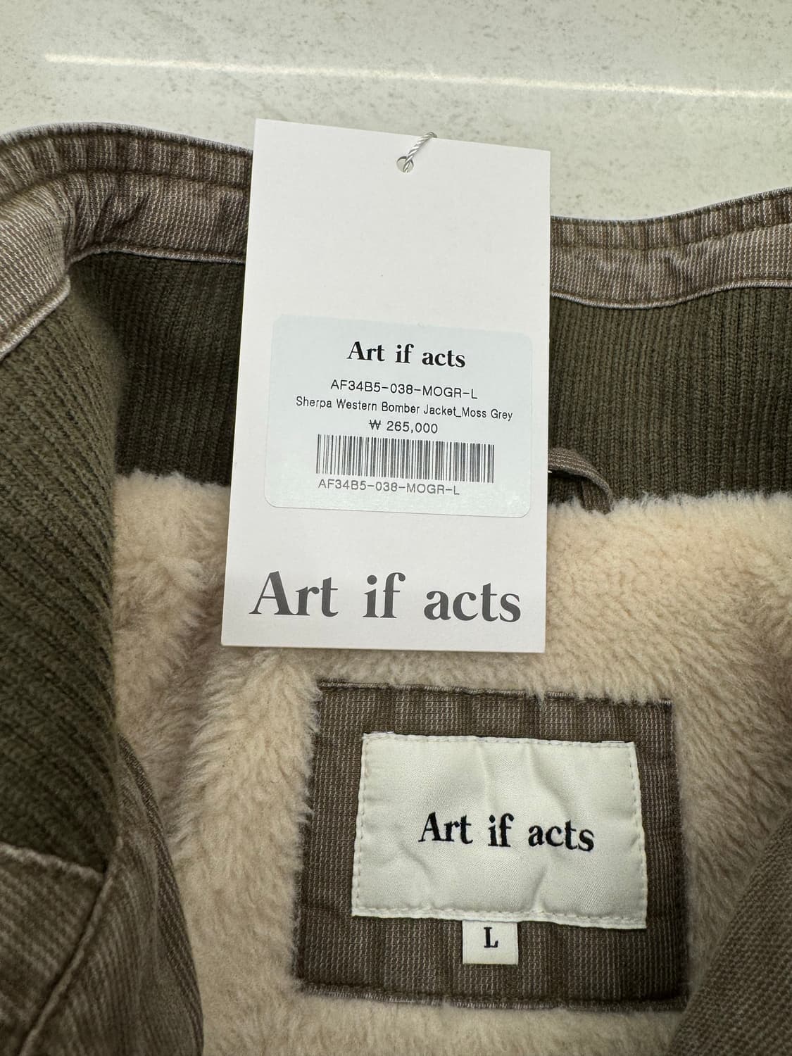 아트이프액츠 쉐르파 자켓 상품이미지2