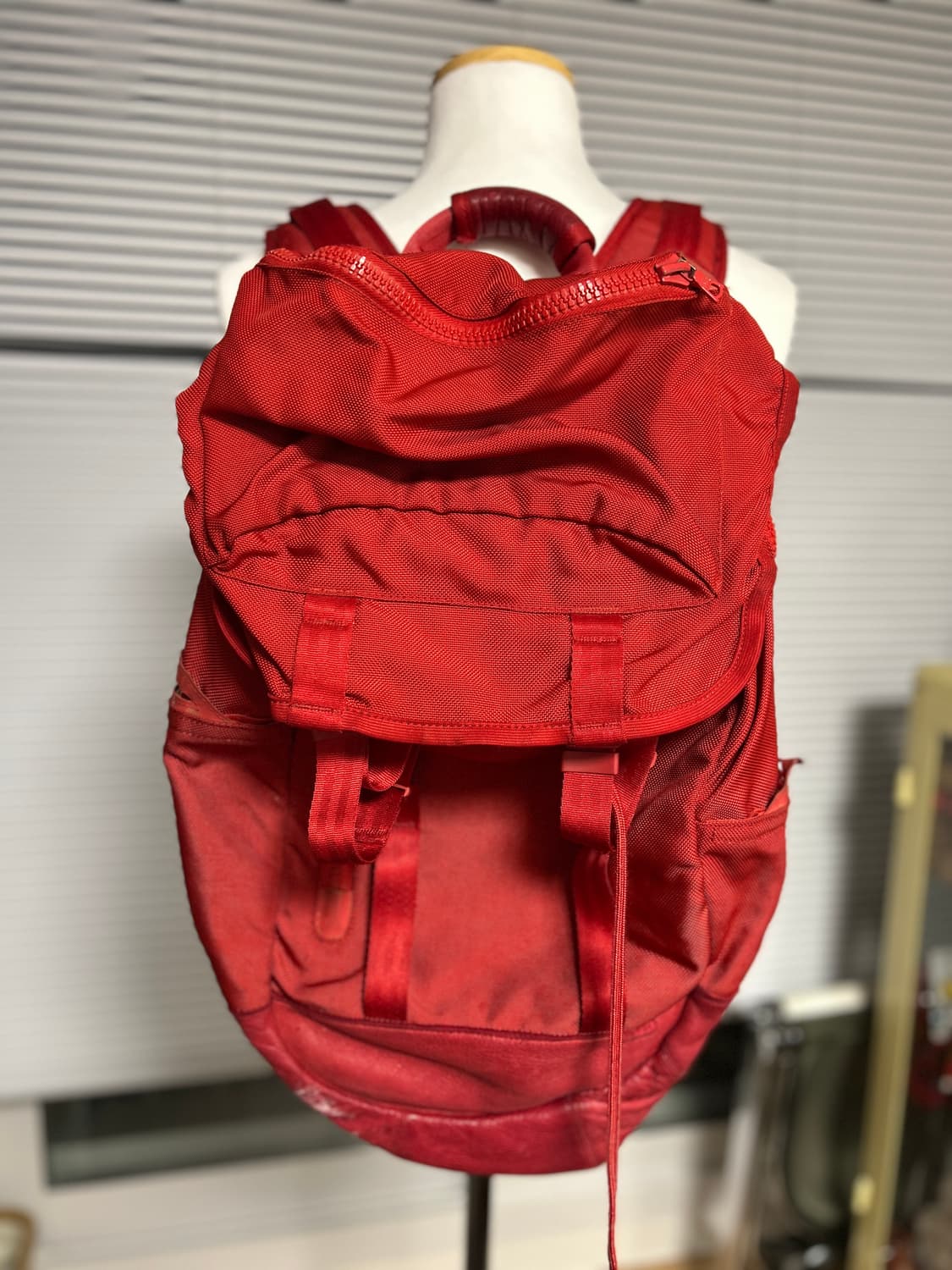 VISVIM 올드비즈빔 레드 발리스틱 25L 백팩 상품이미지1