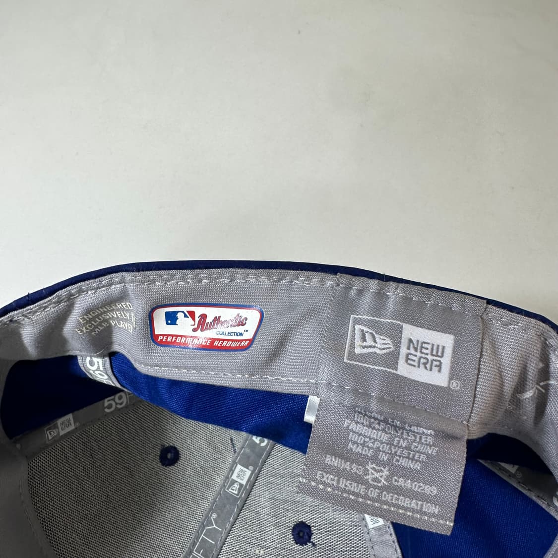 59 L 뉴에라 LA 다저스 블루 폴리 스냅백 상품이미지6