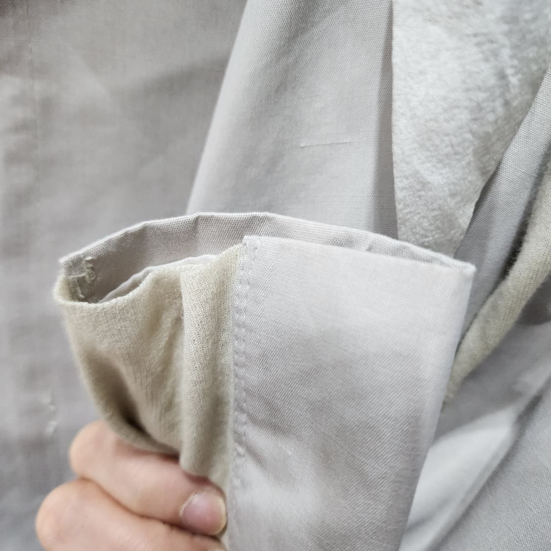 릭오웬스 실크 트렌치코트 40사이즈 상품이미지5