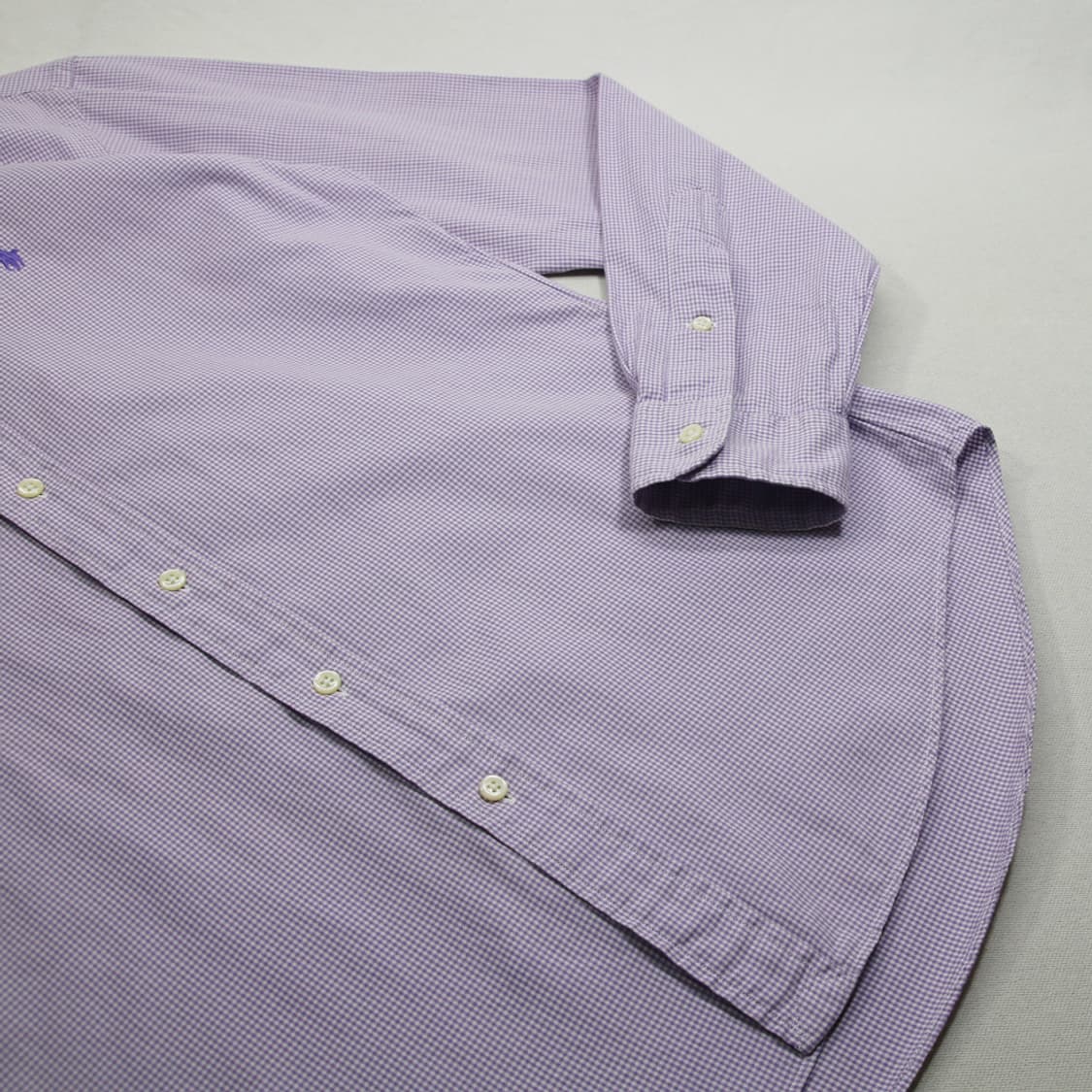 (착용컷) 폴로 랄프로렌 체크 셔츠 (남성용 98-100) 상품이미지7