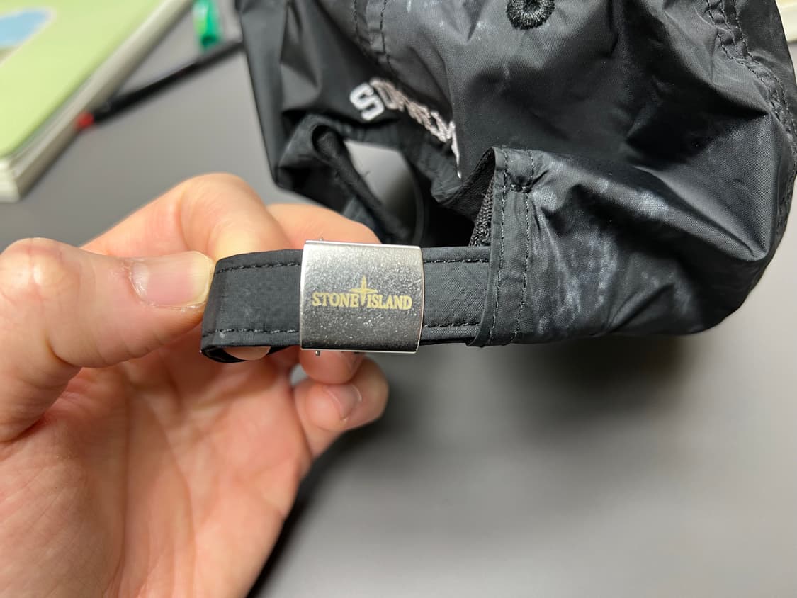 슈프림 스톤아일랜드 페인티드 나일론 볼캡 상품이미지4