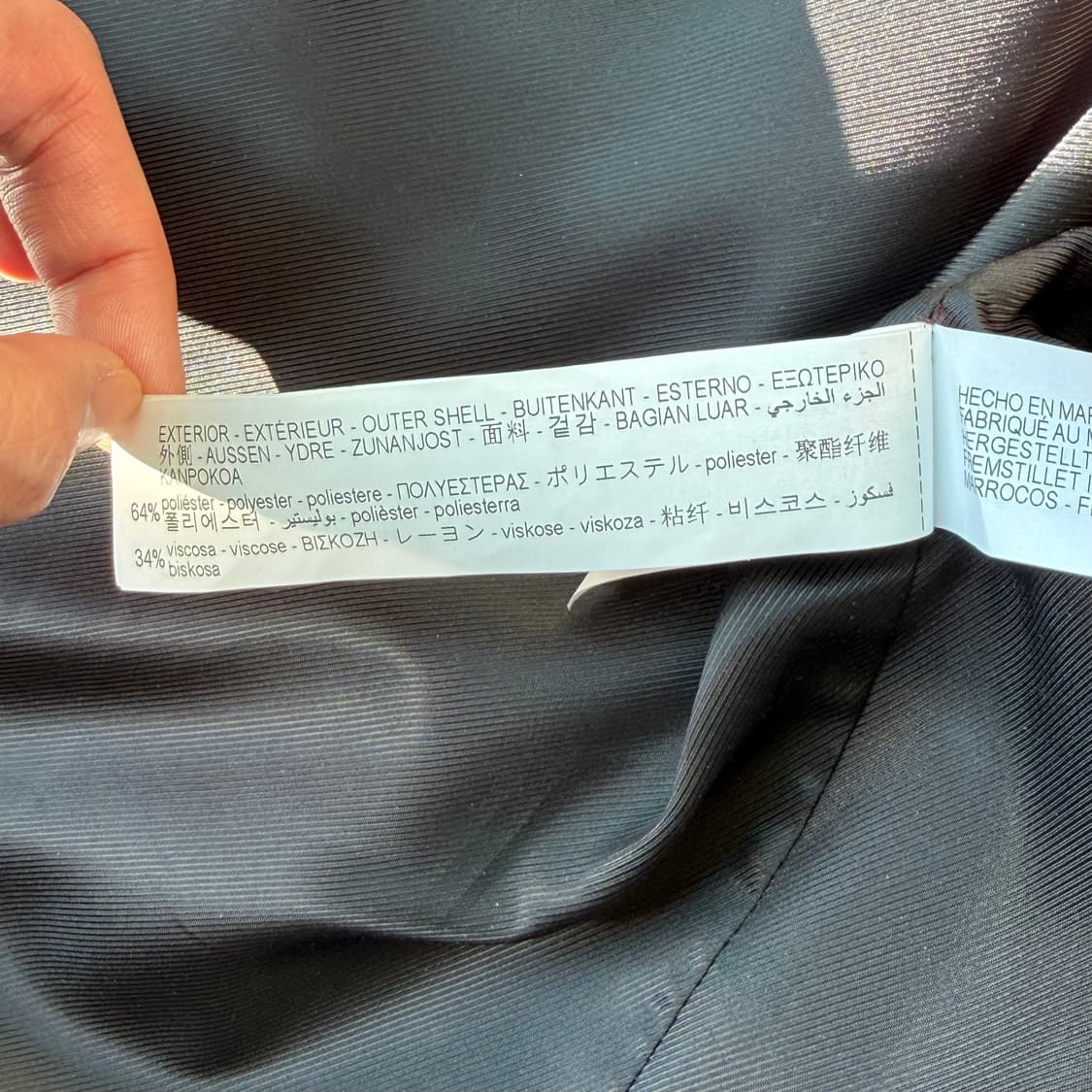 자라 비스코스 셔츠 자켓 상품이미지6