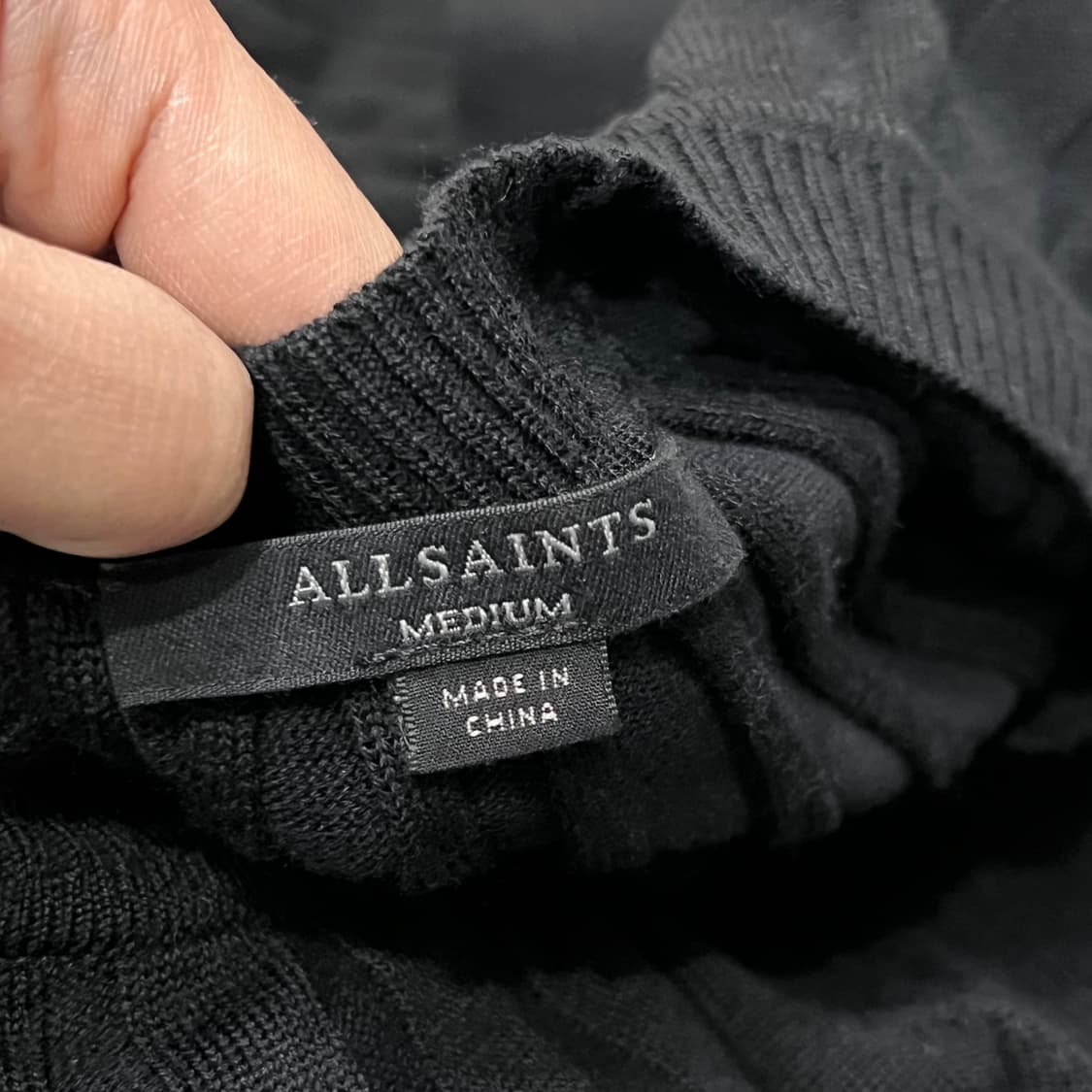  올세인츠 레이어드 니트 원피스 y16192 상품이미지5