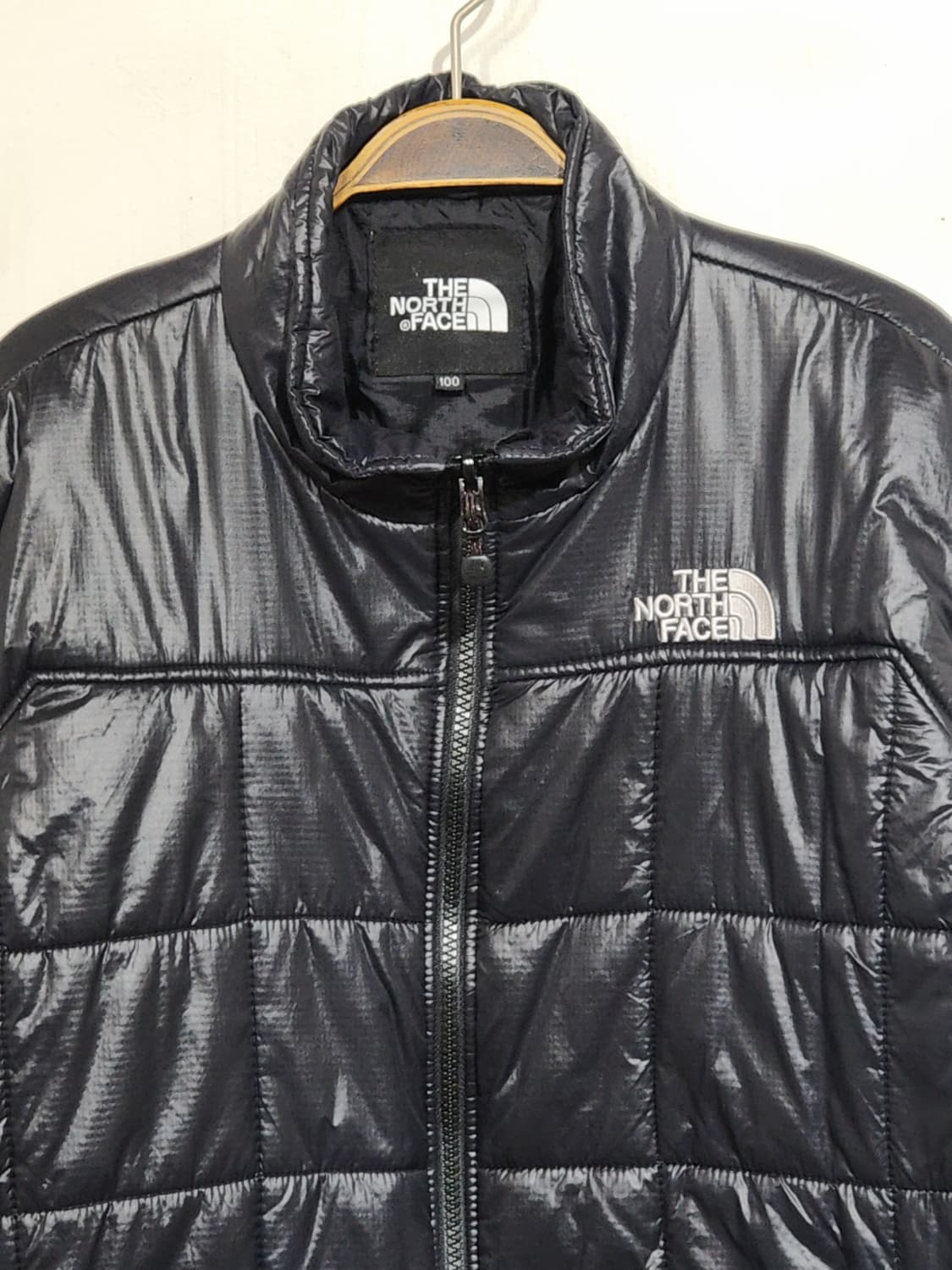(L) 노스페이스 경량패딩 점퍼 블랙 등산복 아웃도어 자켓  상품이미지2