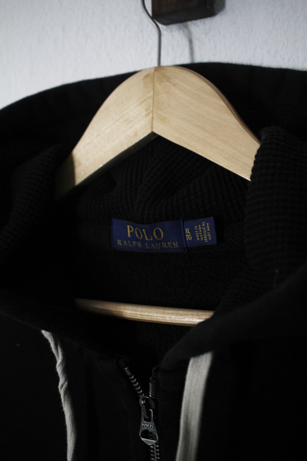 폴로Polo Ralph Lauren Black Hood Zip-Up 상품이미지5