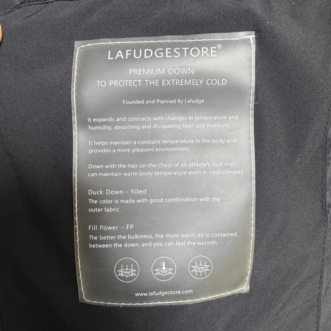 라퍼지스토어 프리미엄 다운 패딩 L 상품이미지4