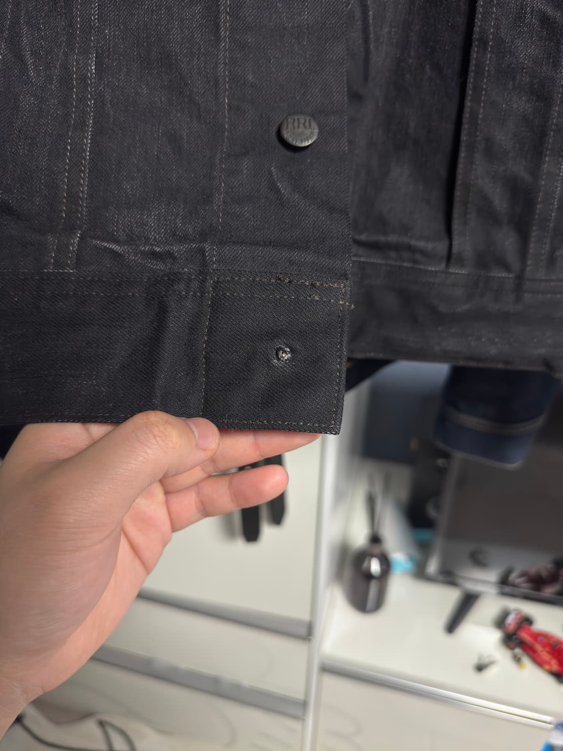 더블알엘 데님자켓 멕시코 생산 상품이미지3