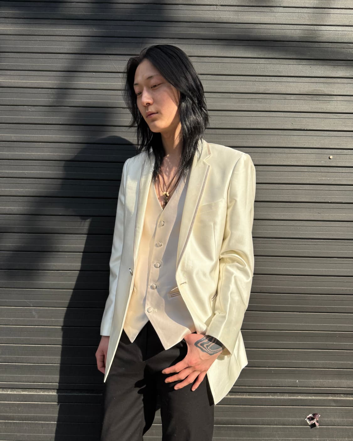 2000’s 2-Piece Smoking Jacket 상품이미지1