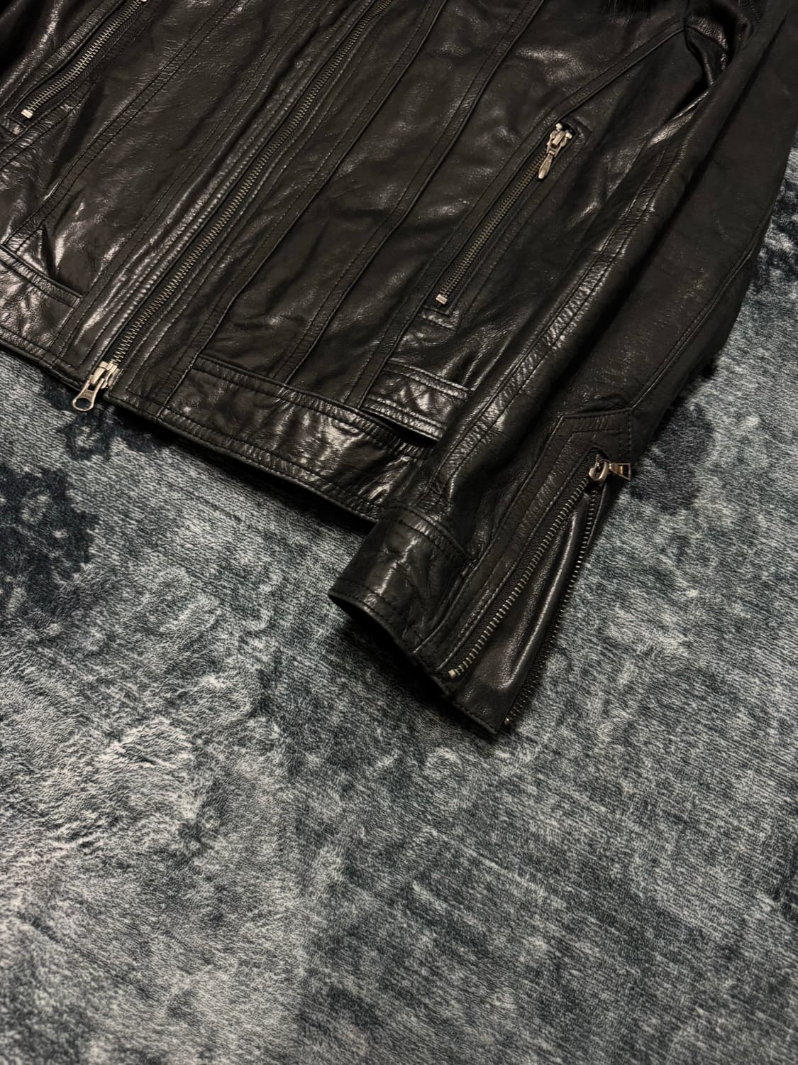 Tornado mart 00s archive vkei leather fu 상품이미지5