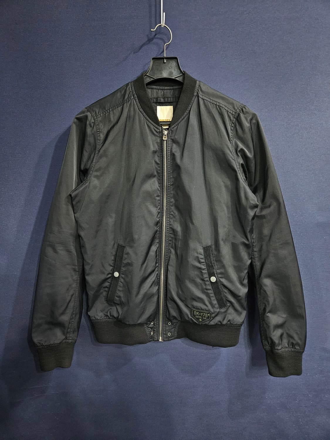 디젤 블랙 남성 95 항공점퍼 자켓  상품이미지1