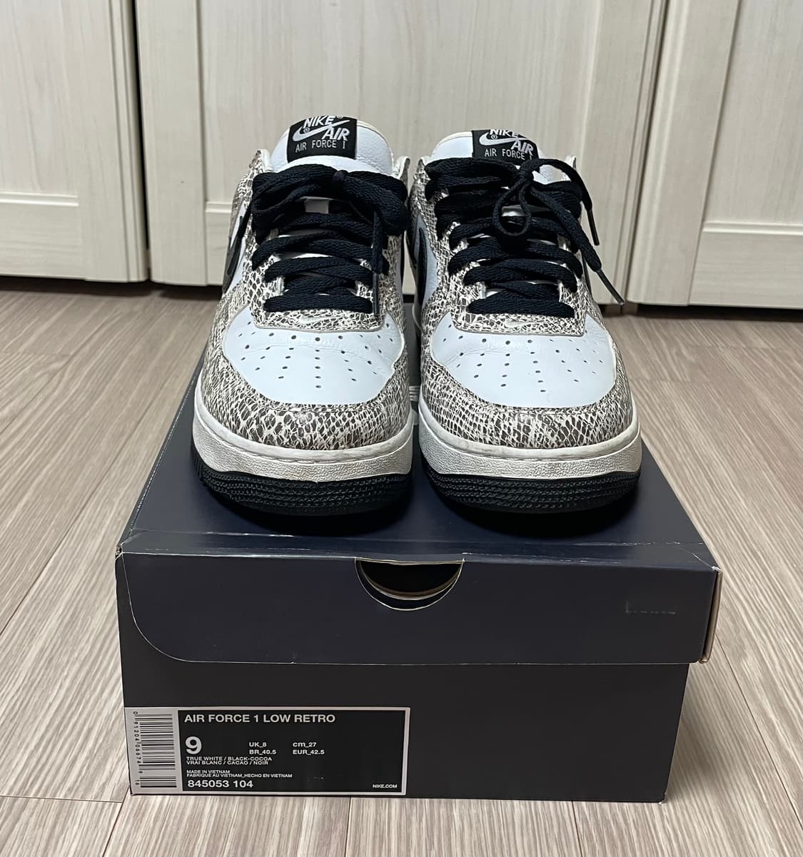 나이키 에어포스1 로우 코코아 스네이크(270) 상품이미지3