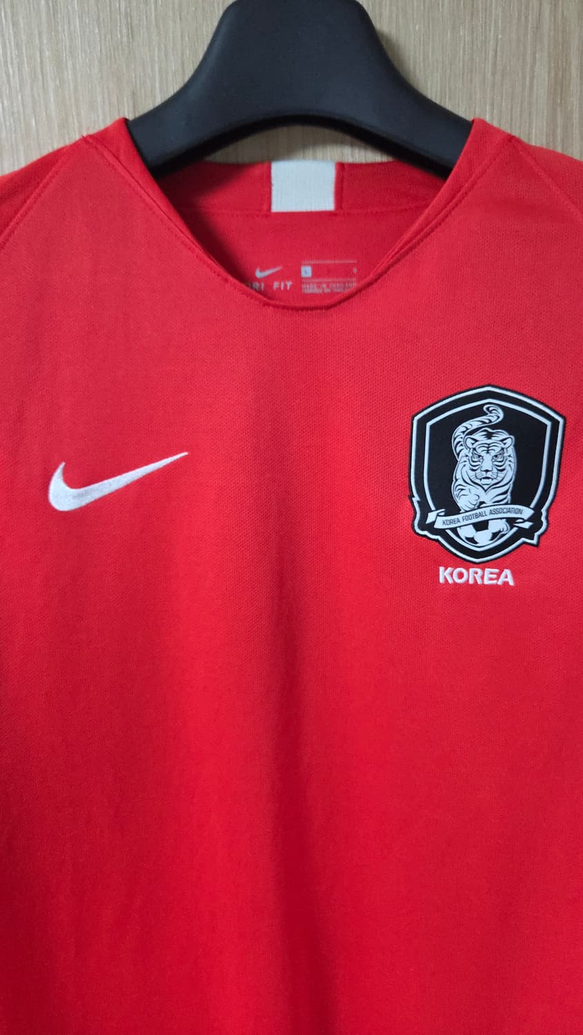 (착샷) 나이키 대한민국 국가대표 유니폼 18-20시즌 져지 상품이미지3