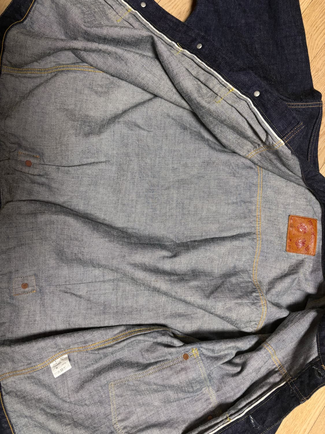 풀카운트 2107 1세대 44사이즈 데님자켓 상품이미지9