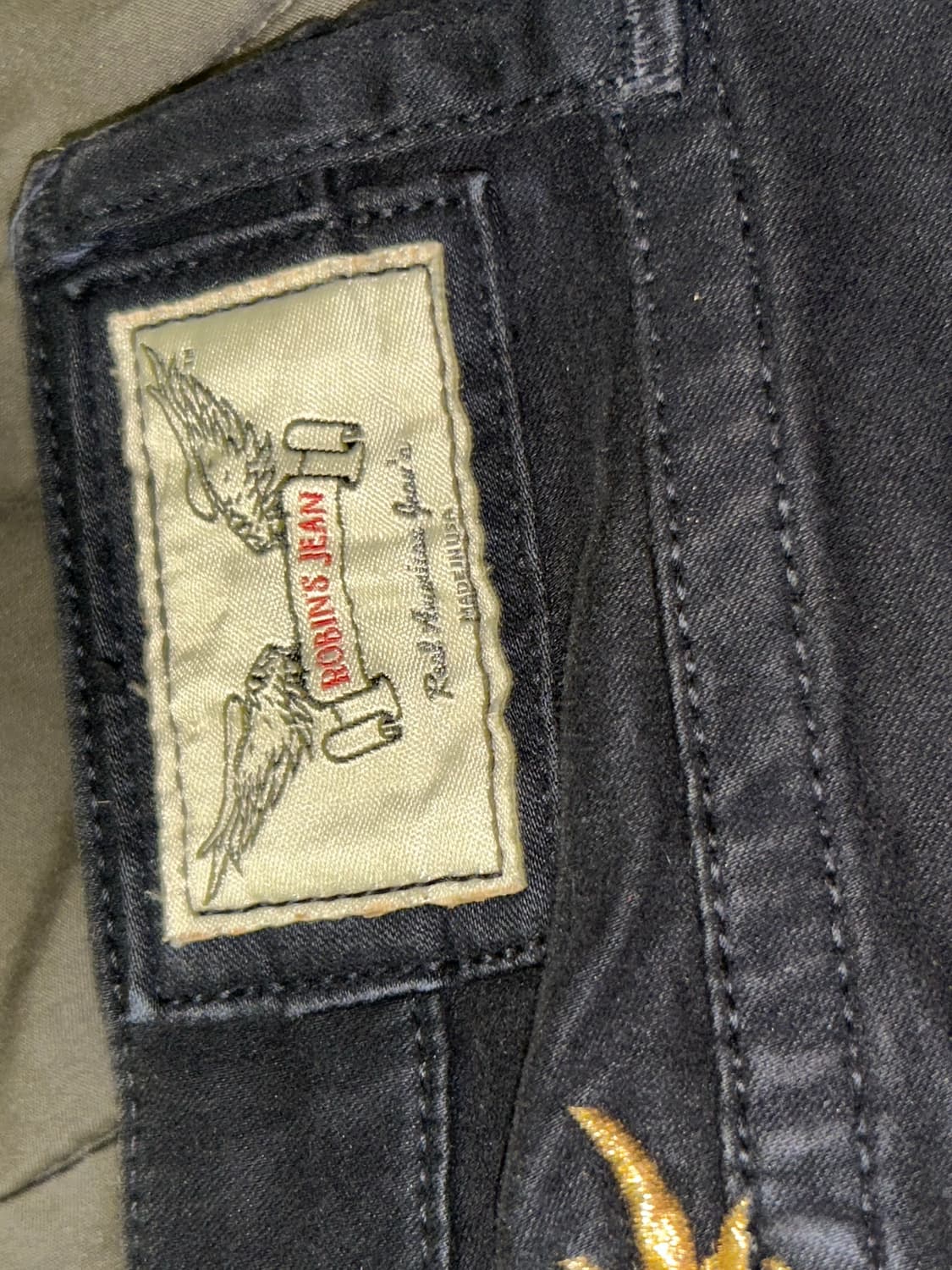 로빈스진 블랙 반바지 27 상품이미지5