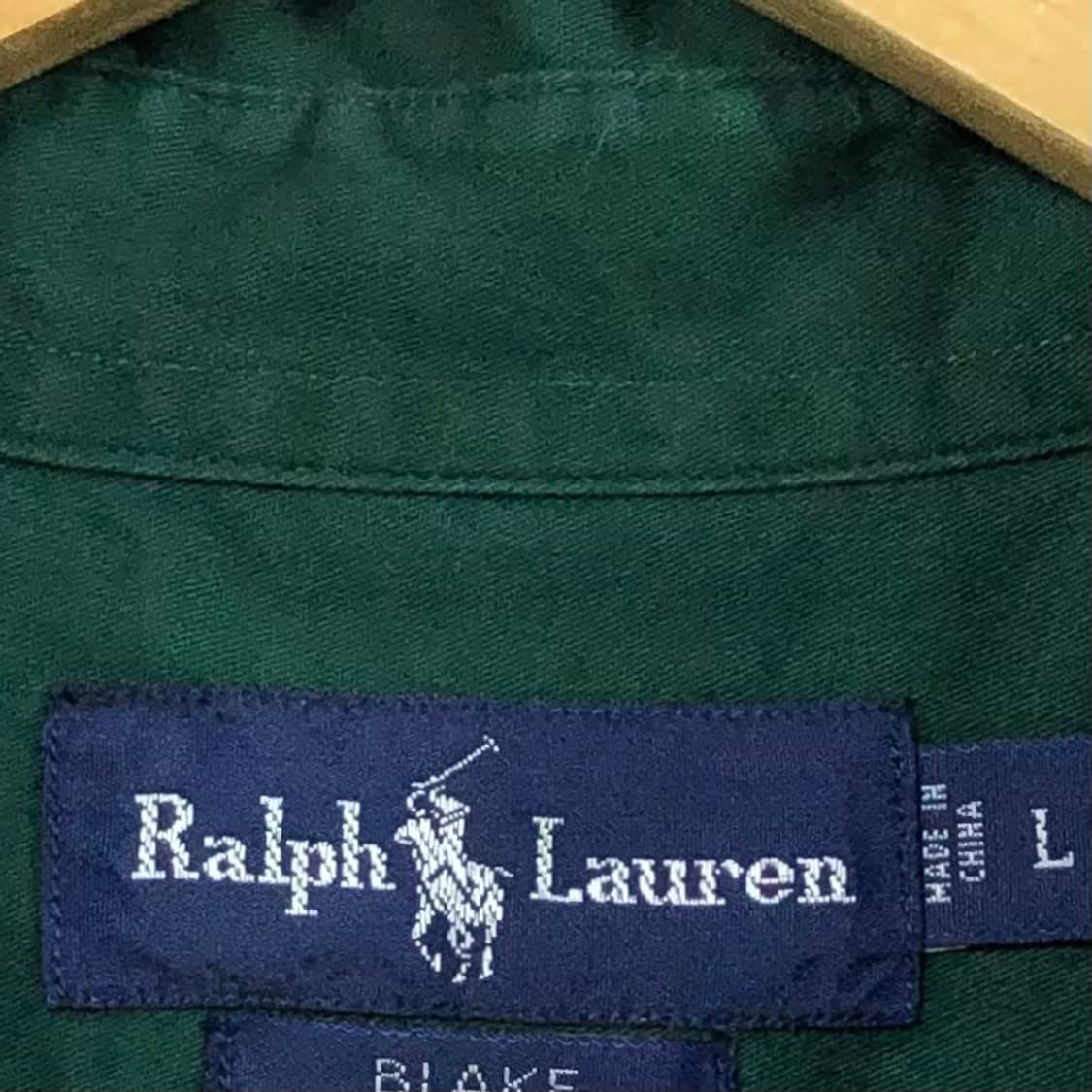 L 폴로 솔리드코튼 셔츠 상품이미지3