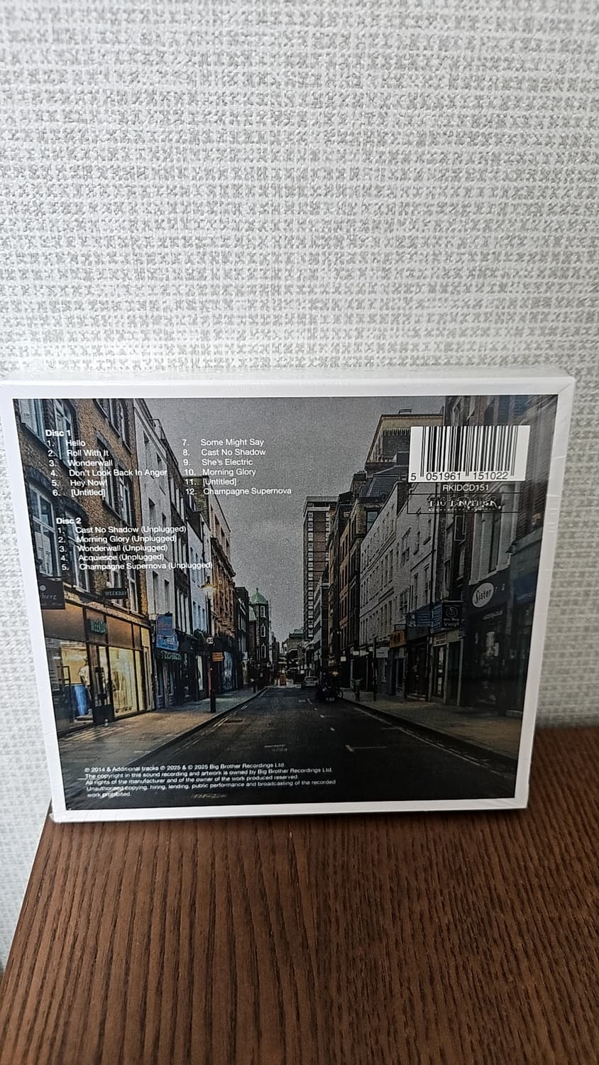 오아시스 oasis 모닝글로리 30주년 한정판 2CD 상품이미지2