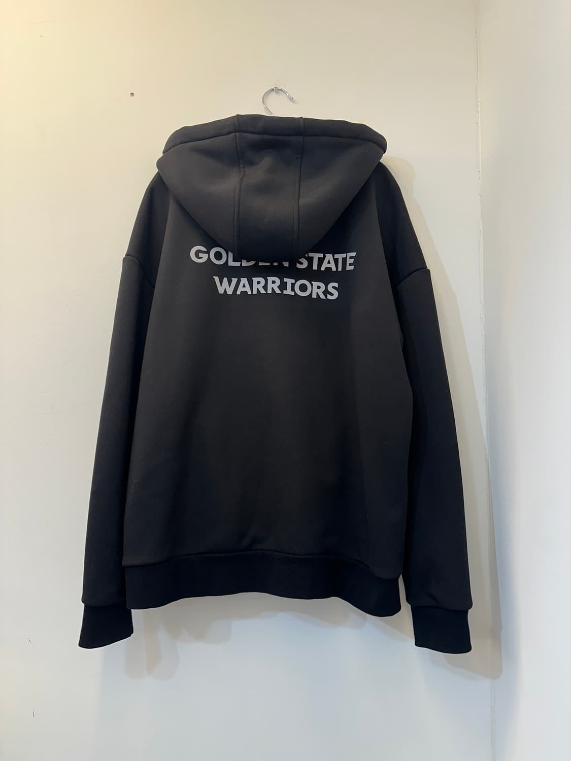 XL) NBA 블랙 아노락 후리스 기모 후드티 루즈핏 상품이미지2