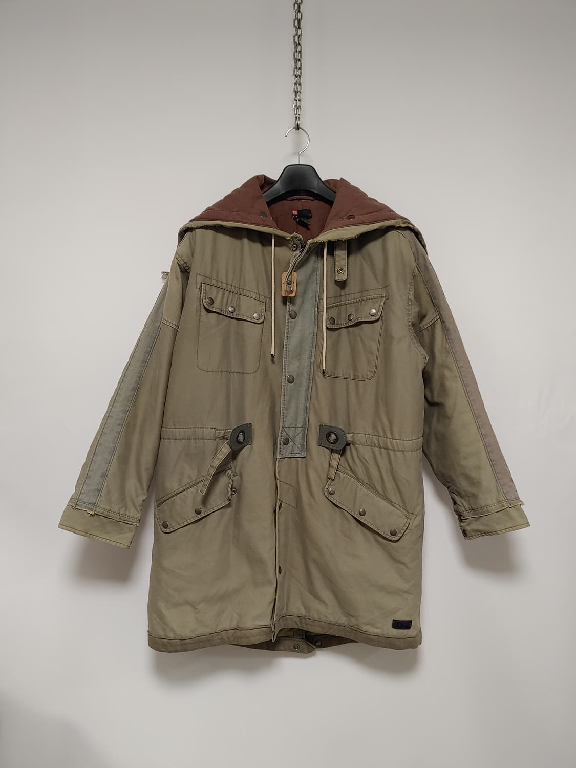 디젤 워크워어 헌팅후드 겨울야상 상품이미지1