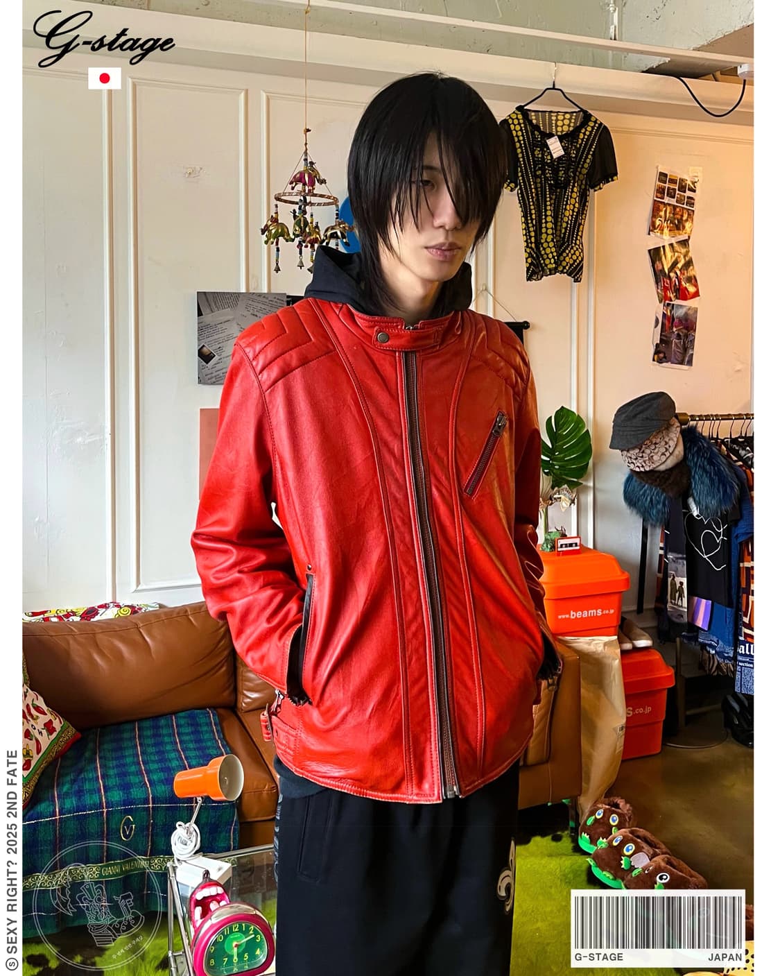 G-Stage Japan Lambskin Leather Jacket 상품이미지1