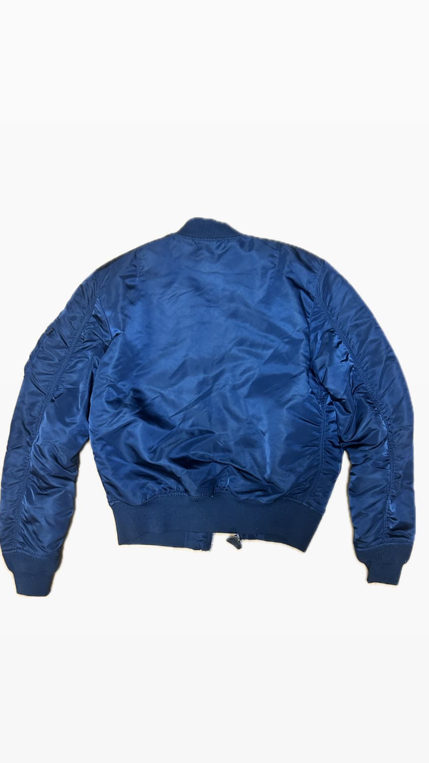 알파인더스트리 ma-1 네이비 상품이미지3