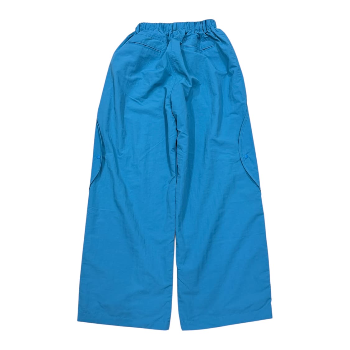 빈티지 와이드 버튼 디테일 트랙팬츠 바지 블루 상품이미지3