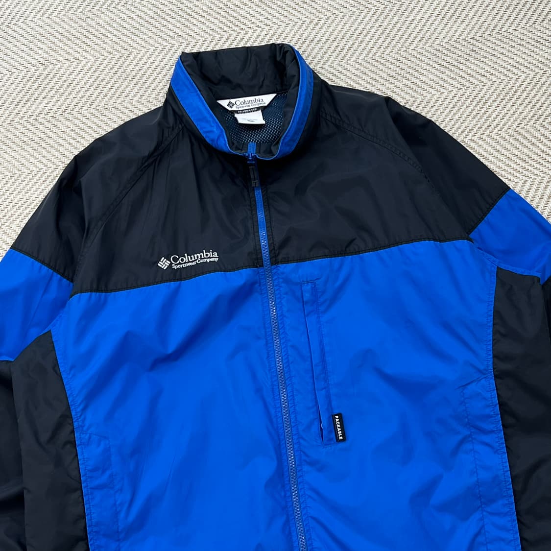 컬럼비아 나일론 배색 윈드브레이커 r3560 상품이미지3