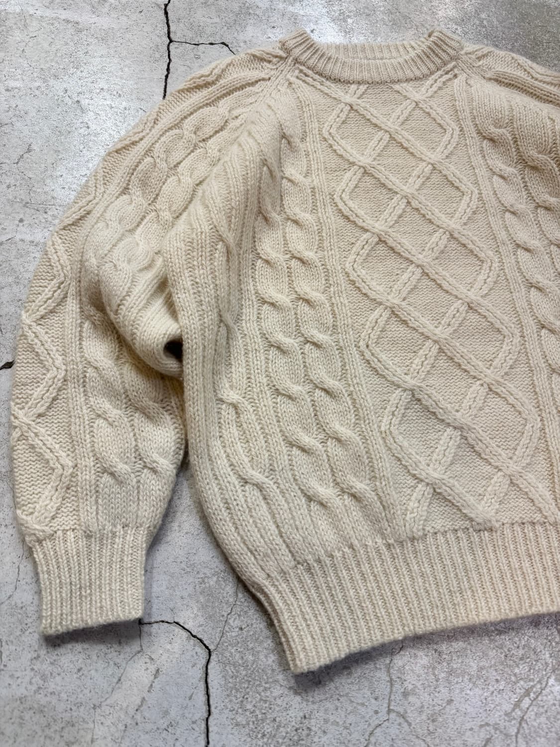 빈티지 피셔맨 울 니트 상품이미지2