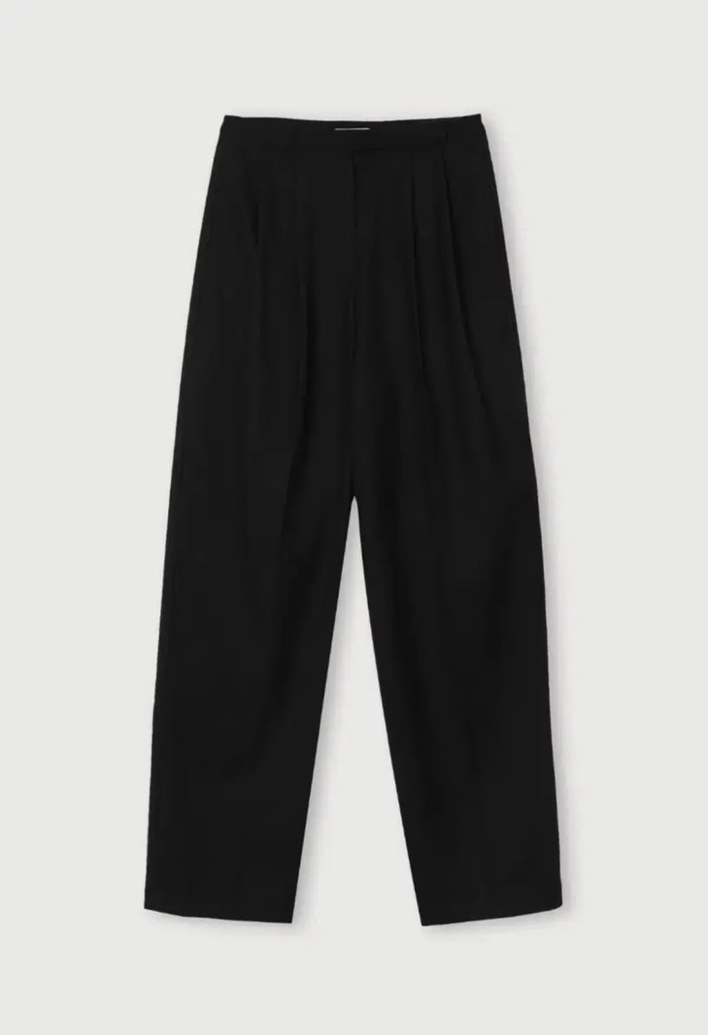 ETHOS 에토스 핀턱 트라우저 블랙 스몰 상품이미지2