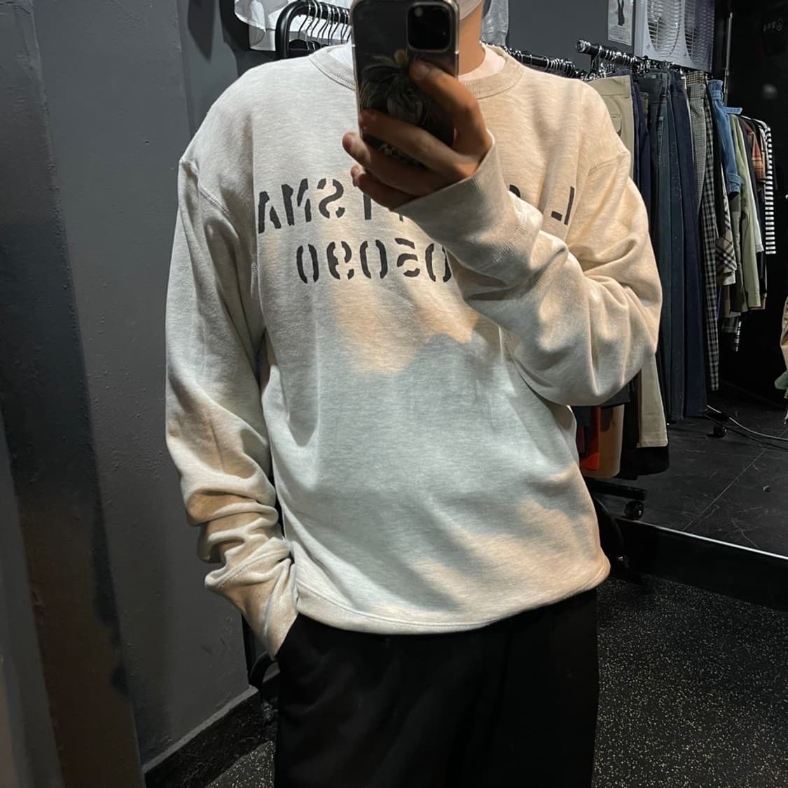 아비렉스 워크 맨투맨 상품이미지1