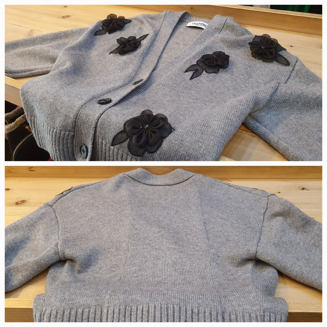 55.발렌티노 버진울 가디건 상품이미지3
