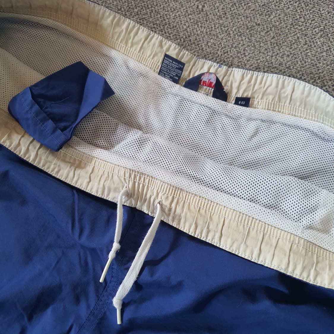 90s 폴로 스포츠 네이비색 스윔 쇼츠 상품이미지4