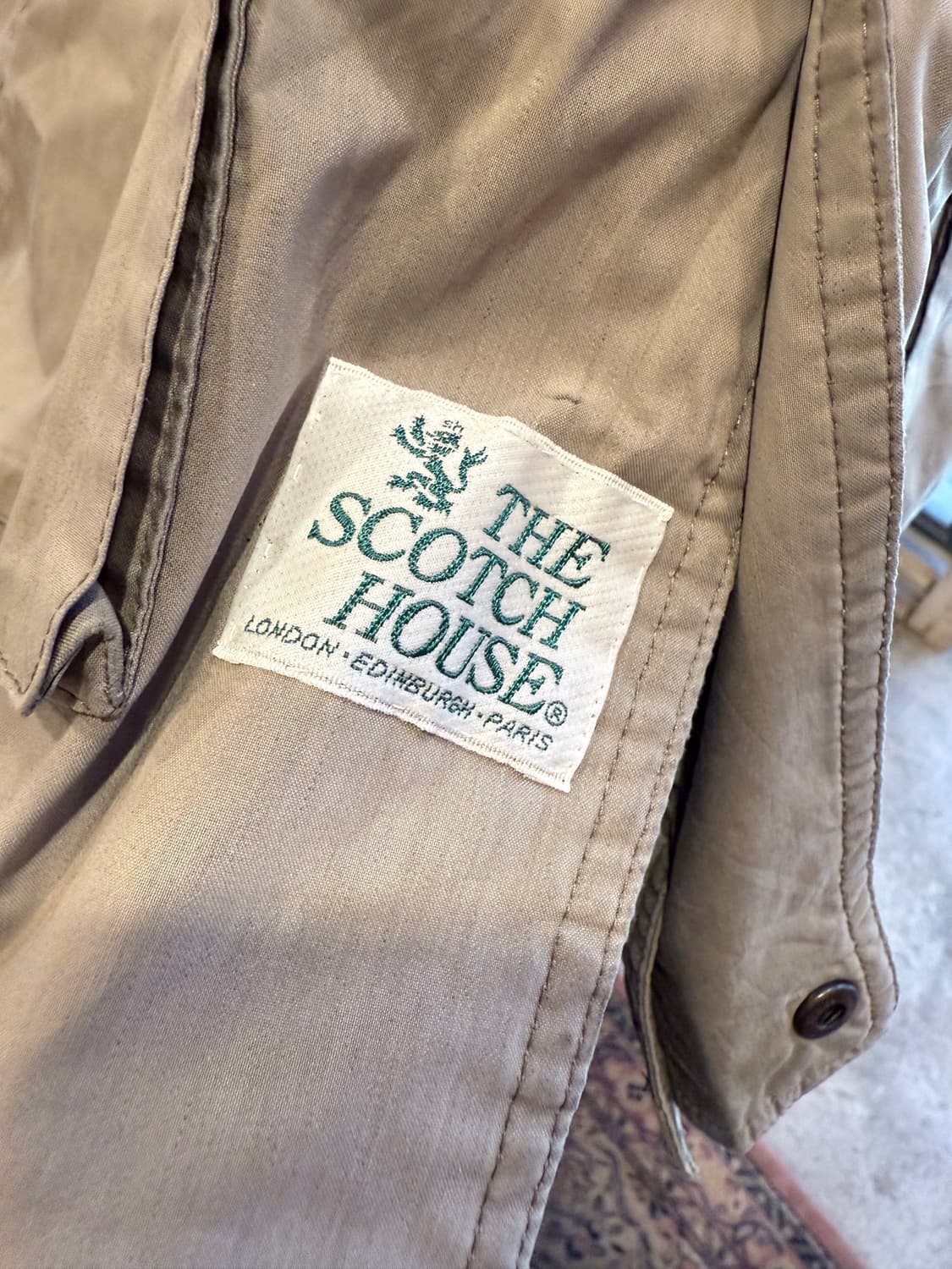 더 스카치 하우스 베이지 사파리 자켓 상품이미지3