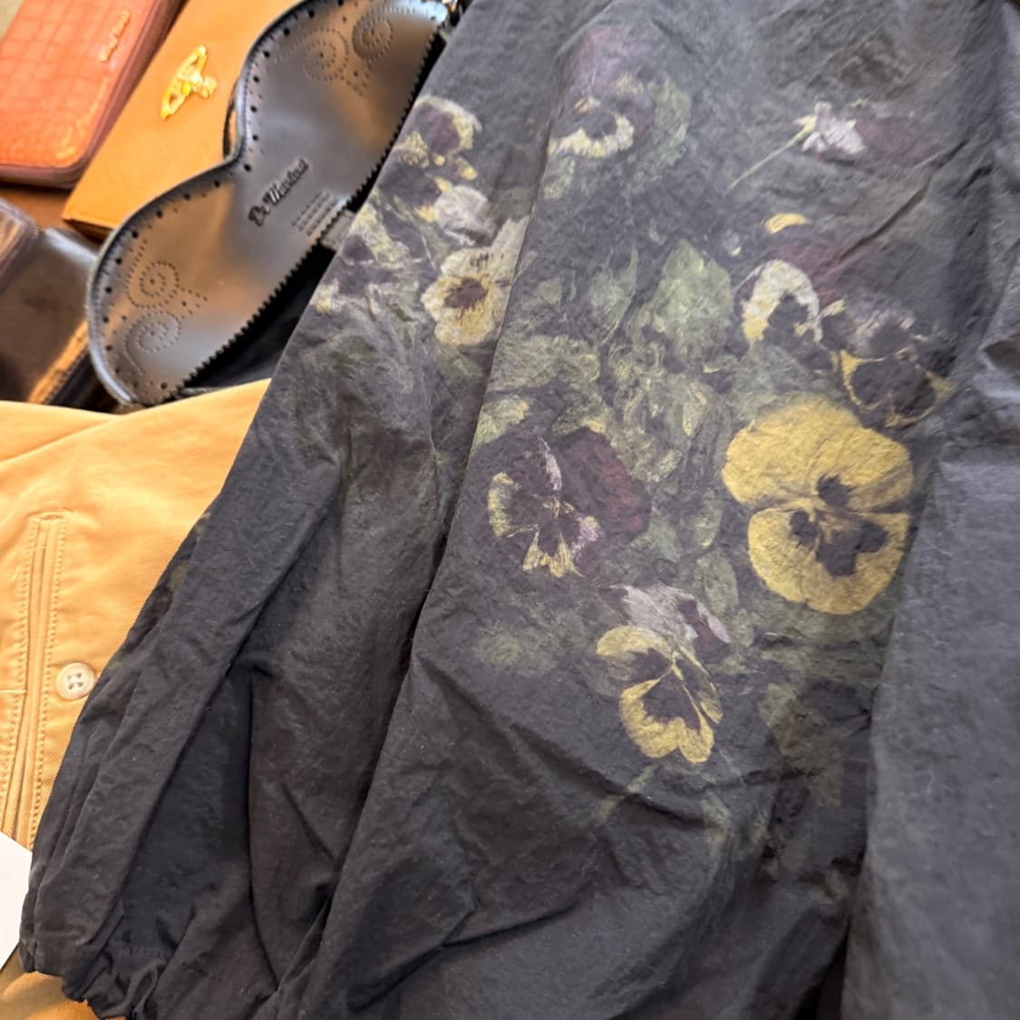 일본 브랜드 라드 뮤지션 라이트 나일론 밴딩 플로럴 팬츠 트레이닝 팬츠 상품이미지6