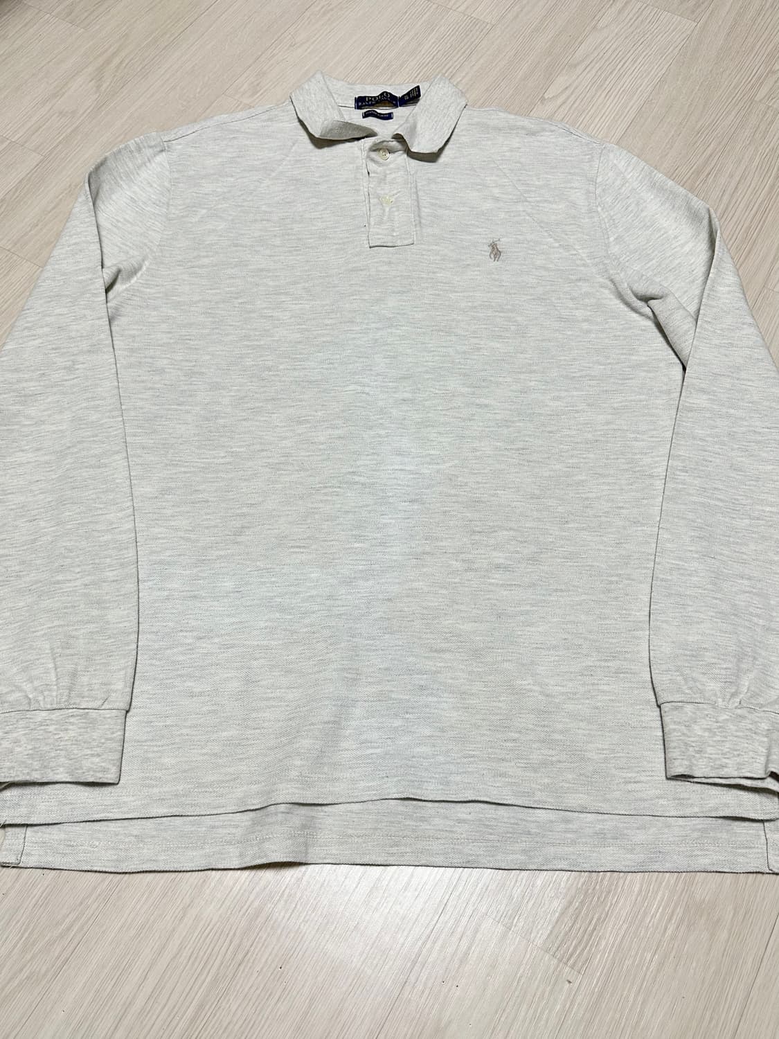 폴로 랄프로렌 신형 베이지포니 PK 긴팔 카라티 오트밀 상품이미지4