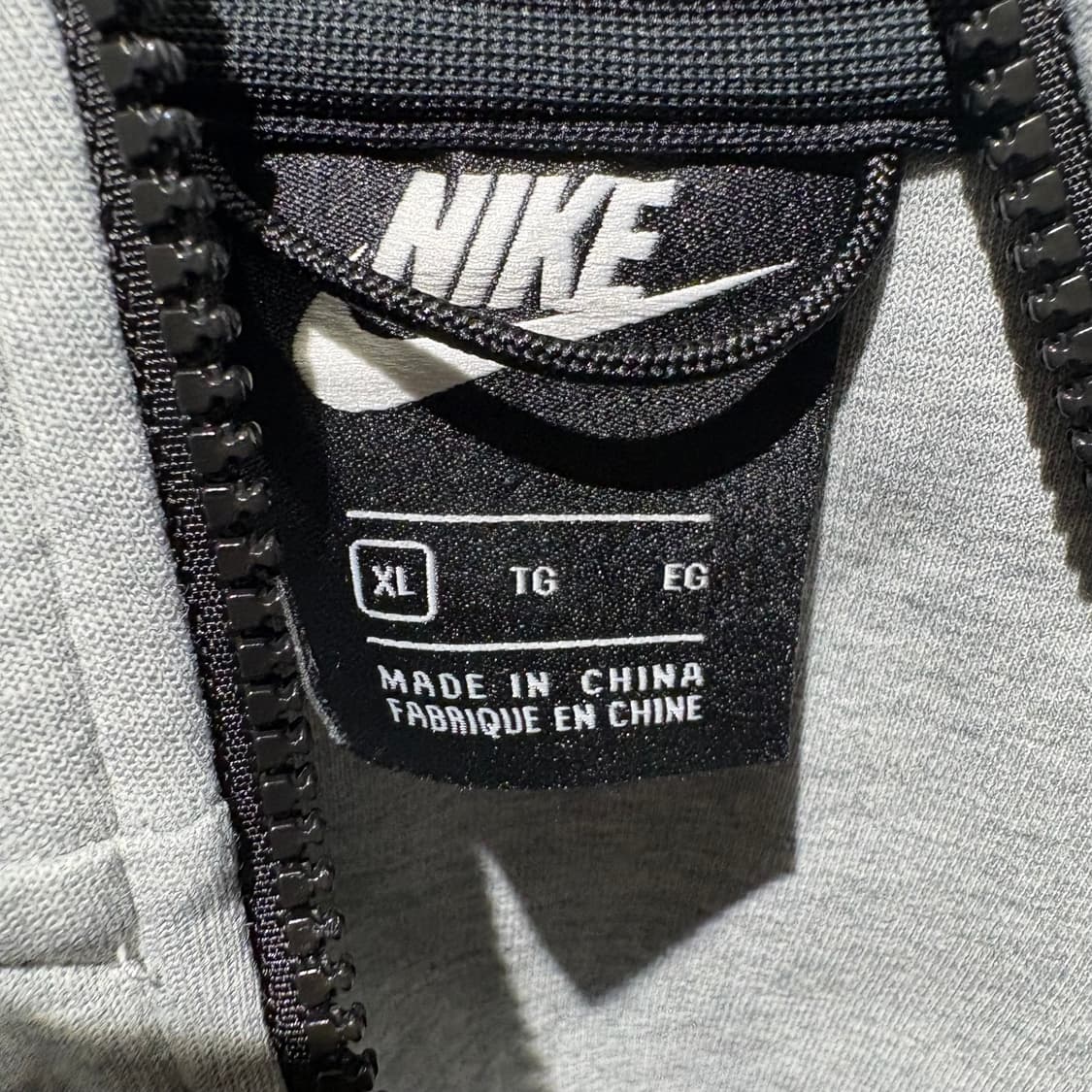 나이키 테크 플리스 풀집업 회색 XL 상품이미지7