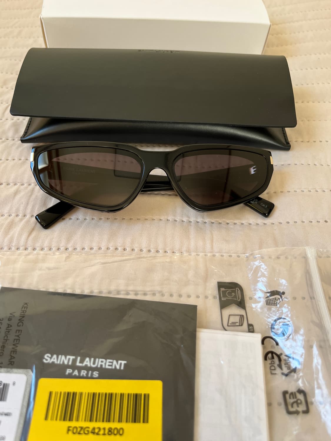 생로랑 sl 634 차은우 로제 선글라스 새상품 상품이미지4