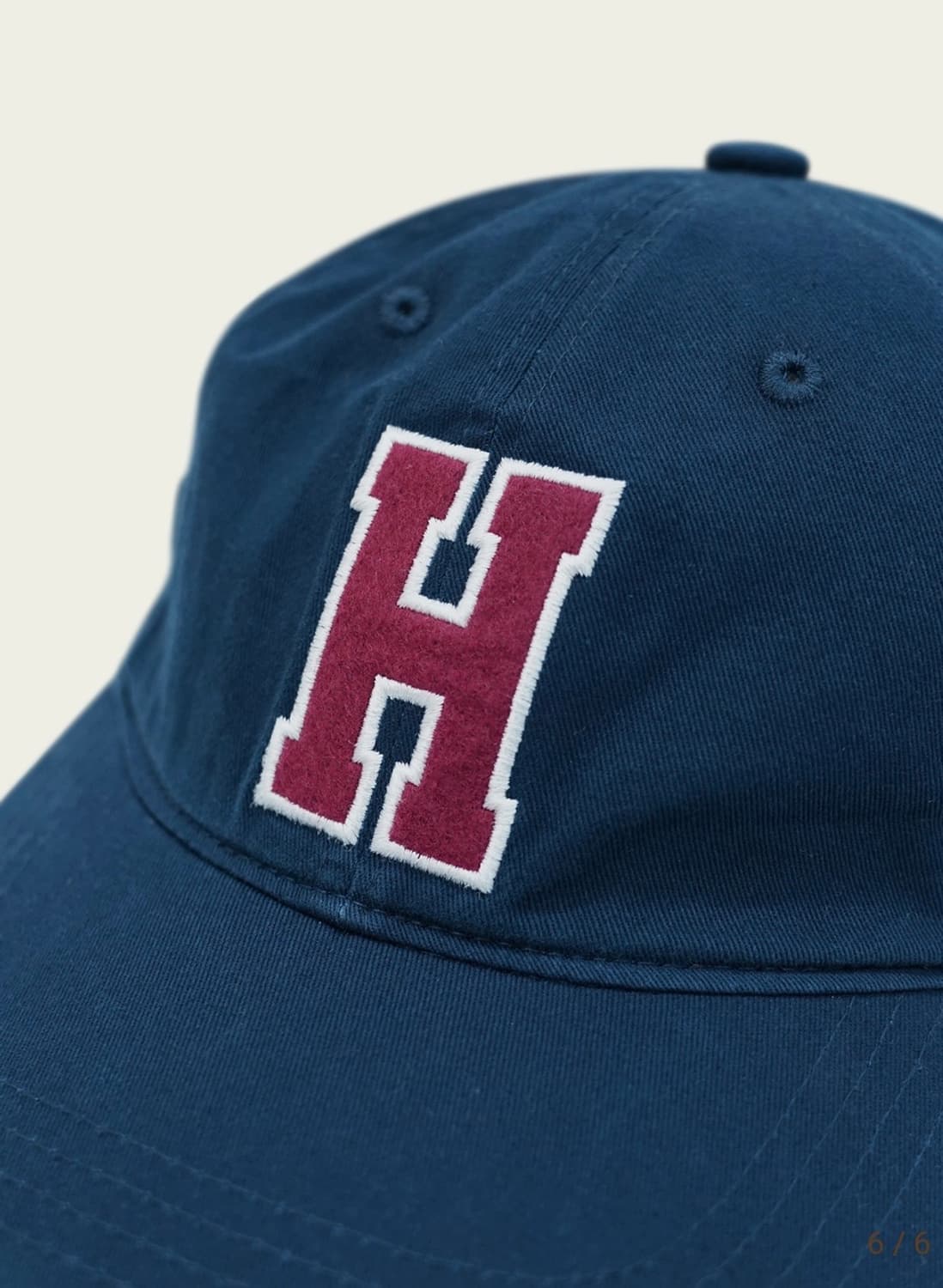 리본빛 Heritage Ball Cap - Navy 상품이미지6