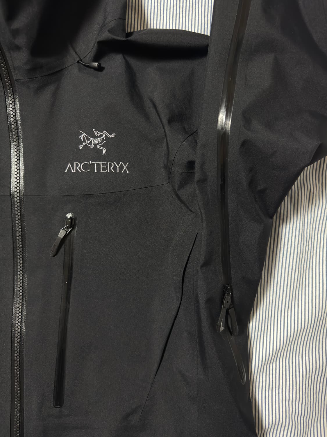 (민트급/25ss) 아크테릭스 알파 SV 자켓 블랙 S 상품이미지7