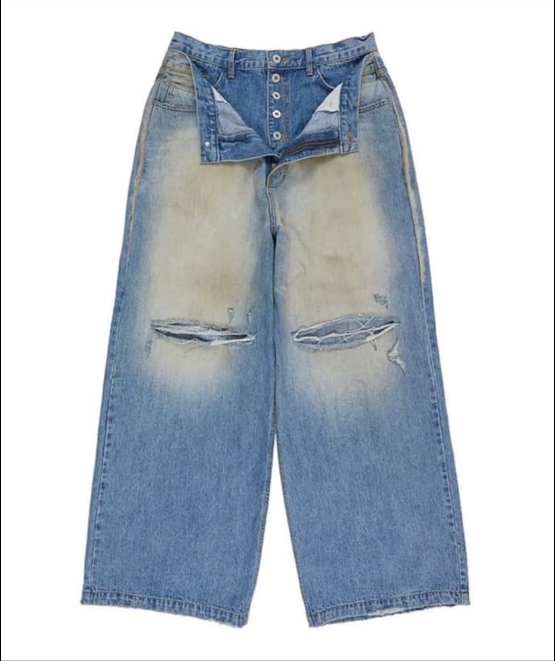 Sundayoffclub denim pants 상품이미지1