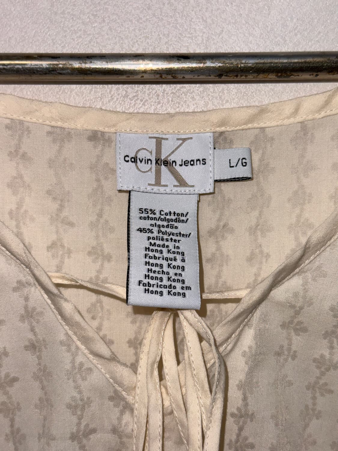 Calvin Klein ivory bohemian floral bl 상품이미지4