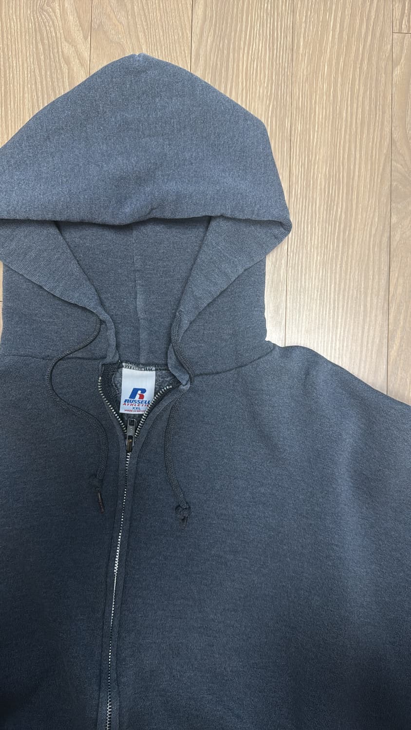 2000s 러셀 애슬레틱 후드 집업 상품이미지3