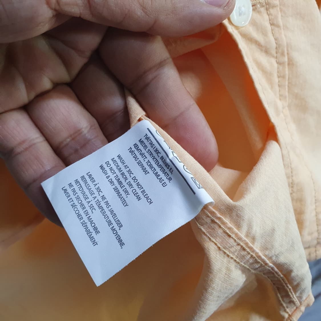 SLOWER 솔리드 긴팔남방(105) 상품이미지5