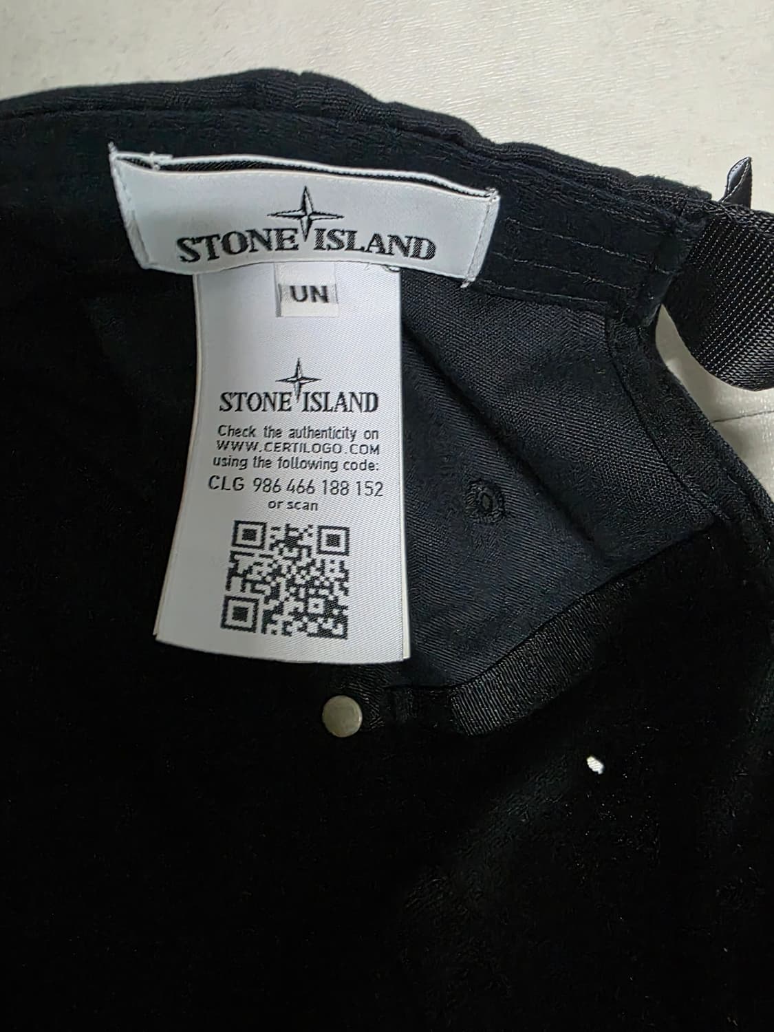 스톤아일랜드 마그넷 볼캡 모자 상품이미지2