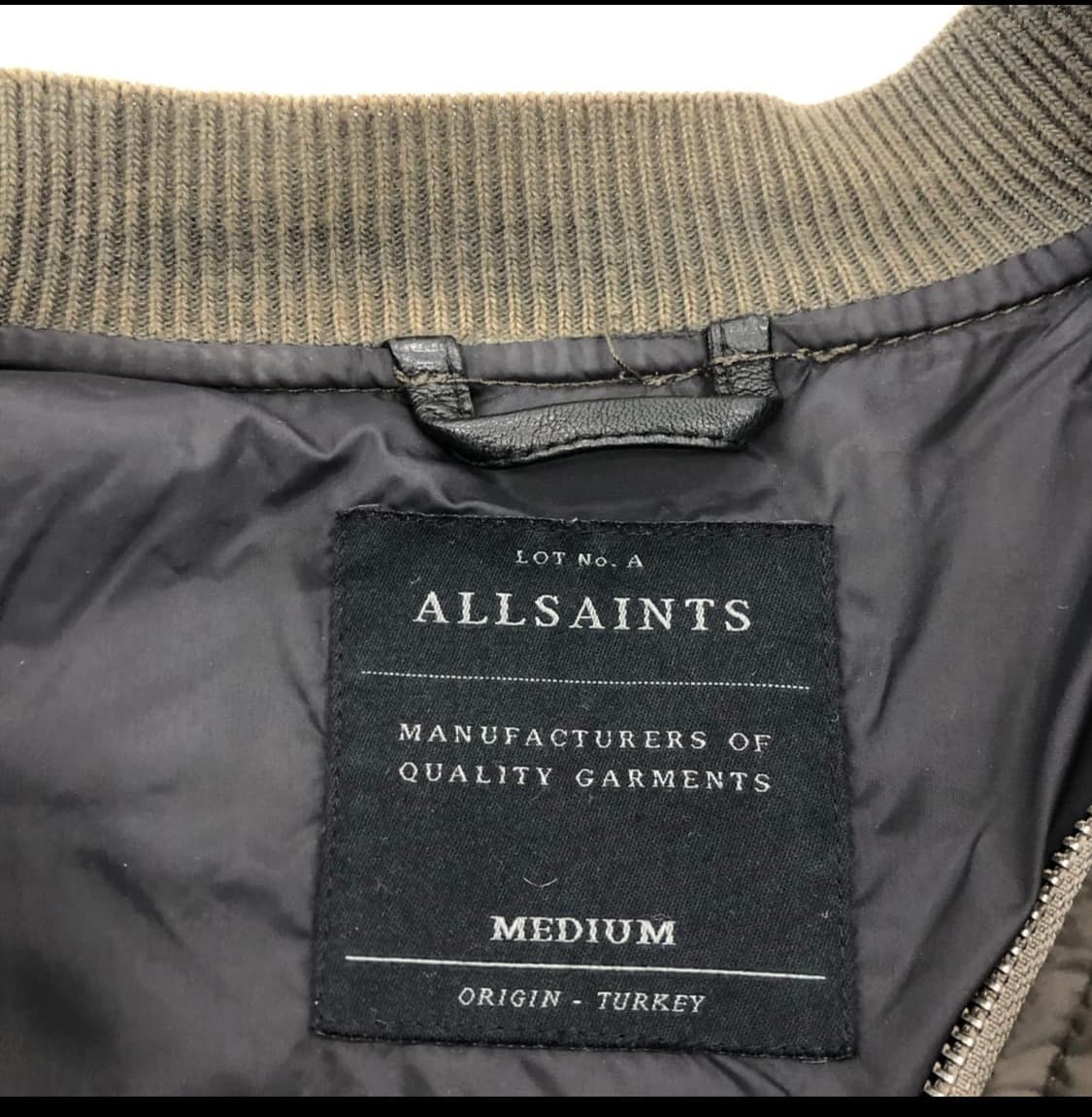 [M] 올세인츠 만타 봄버 자켓 상품이미지5